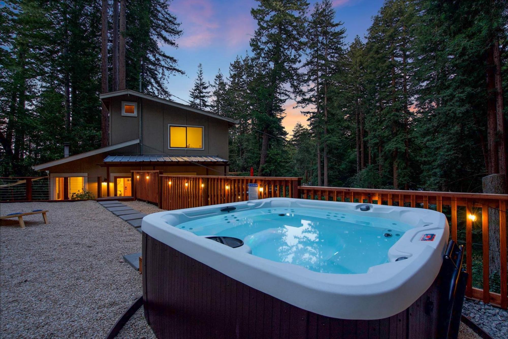 Redwood Oasis Villa Ben Lomond Exterior photo