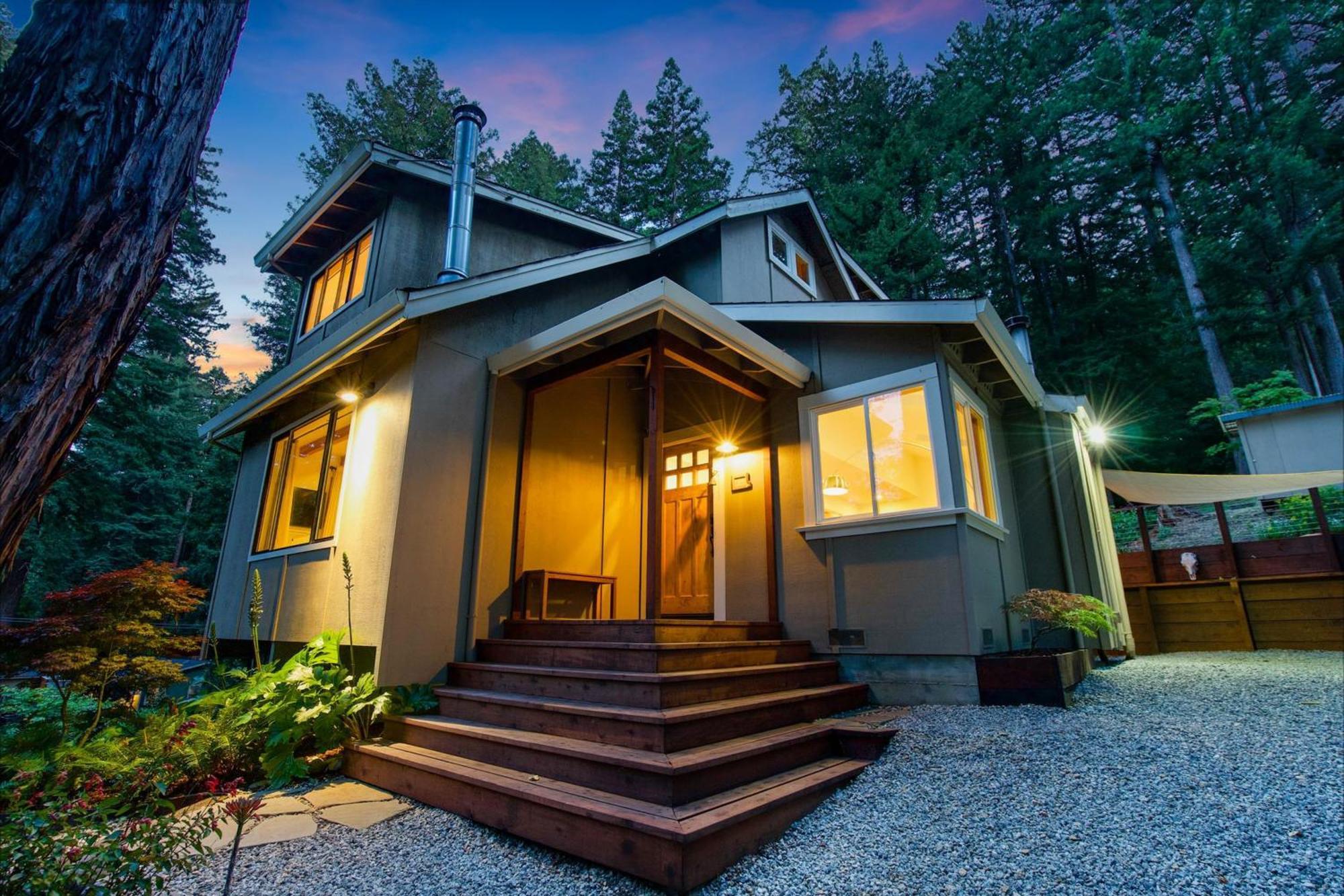 Redwood Oasis Villa Ben Lomond Exterior photo