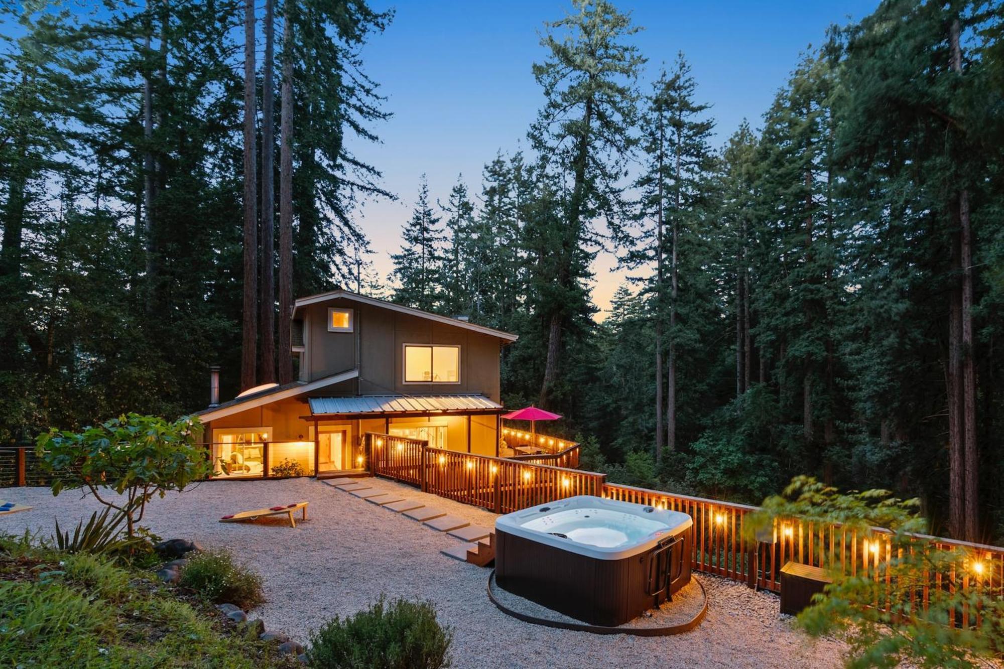 Redwood Oasis Villa Ben Lomond Exterior photo