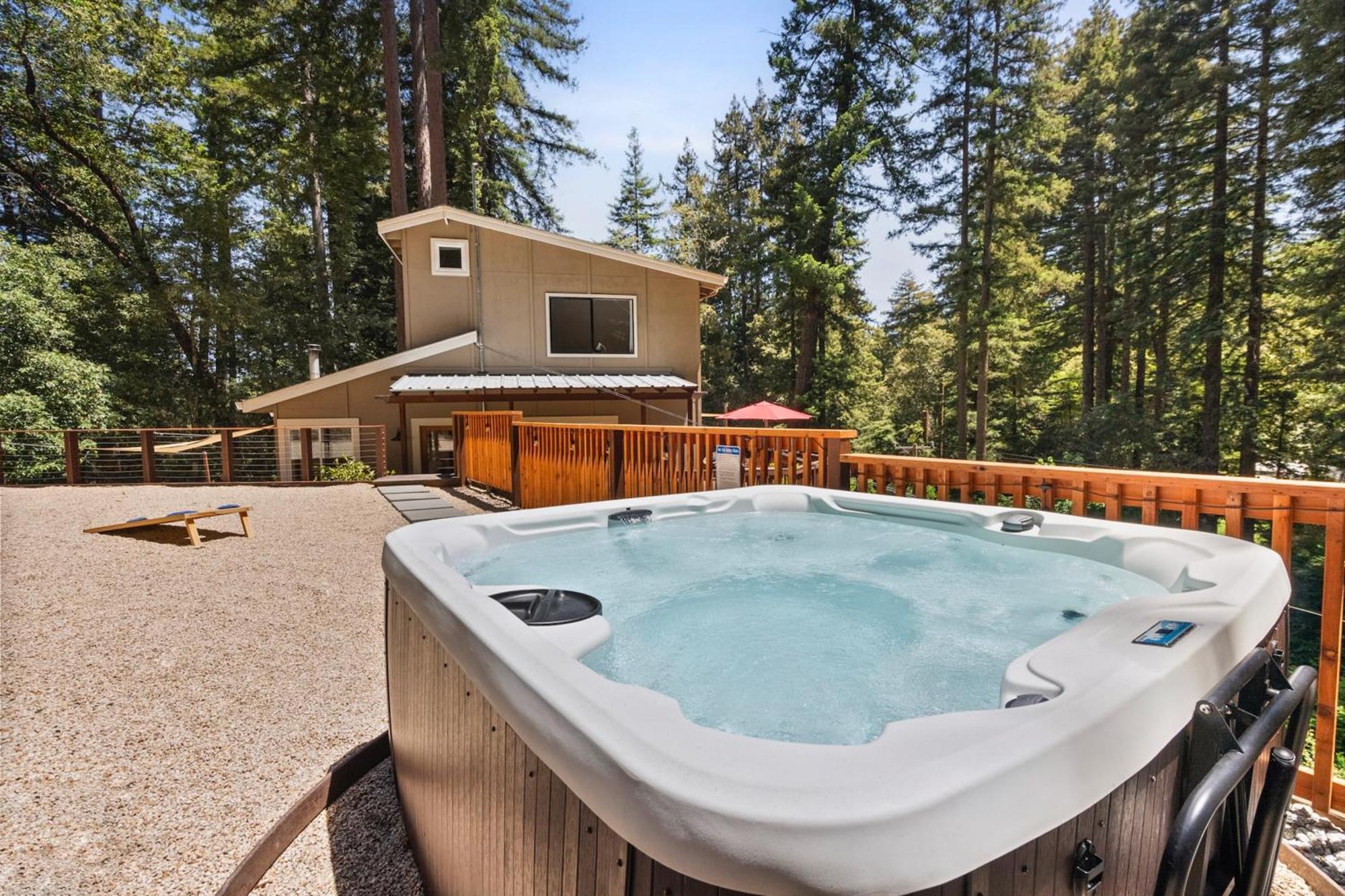 Redwood Oasis Villa Ben Lomond Exterior photo